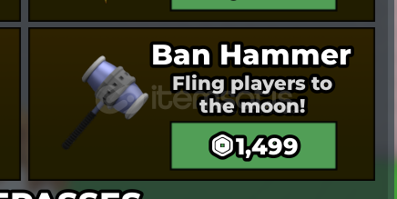 Steal a Brainrot Ban Hammer Steal a Brainrot Ban Hammer