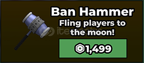 Steal a Brainrot Ban Hammer