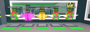 Steal A Brainrot 5 adet festive lucky block; Steal A Brainrot 5 adet festive lucky block;