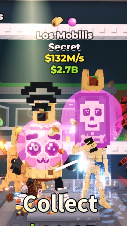 Steal a Brainrot / Los Mobilis (132m) Steal a Brainrot / Los Mobilis (132m)