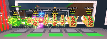 Steal A Brainrot 5 adet taco lucky block