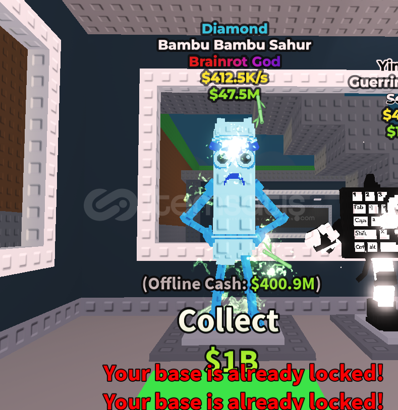 Steal A Brainrot Bambu Bambu Sahur (412.5k) Steal A Brainrot Bambu Bambu Sahur (412.5k)