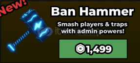 Steal a Brainrot BAN HAMMER Steal a Brainrot BAN HAMMER