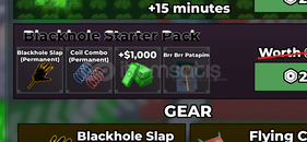 Steal a Brainrot Blackhole Starter Pack