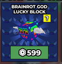 Steal a Brainrot Brainrot God Lucky Block 