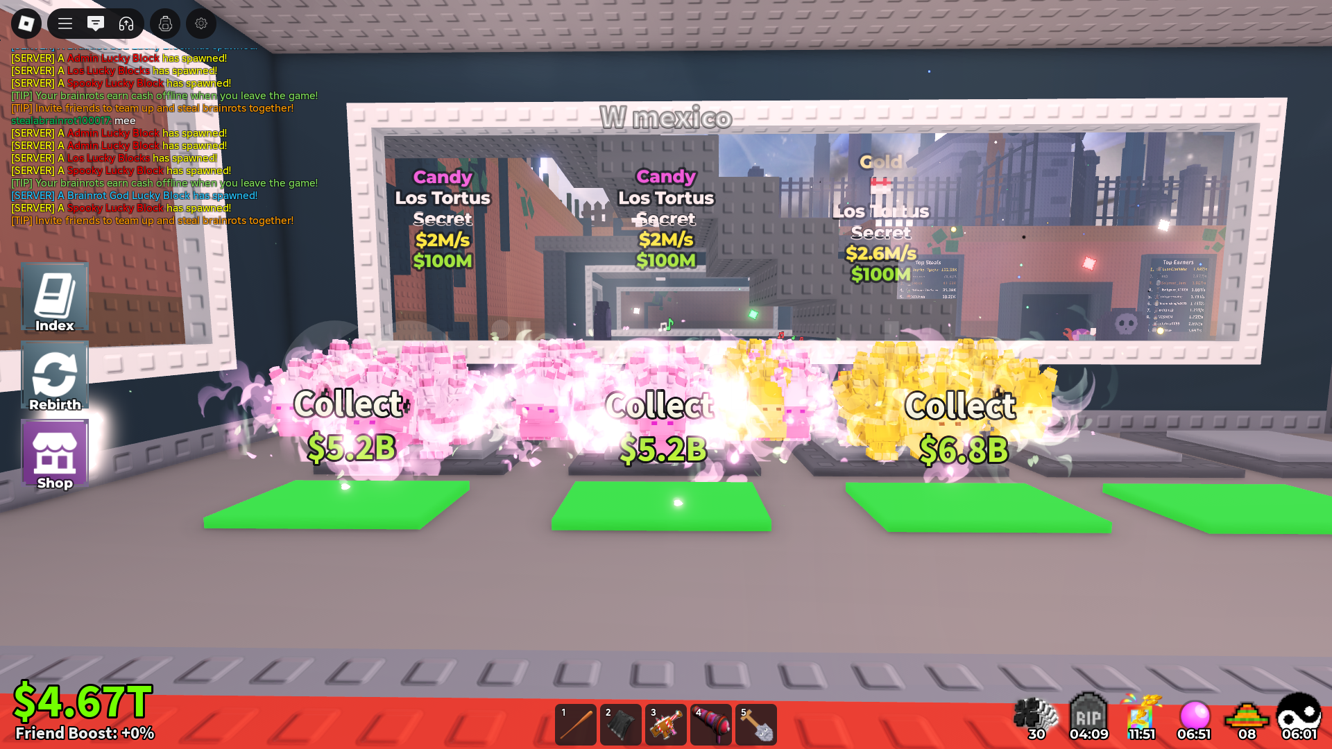 Steal a Brainrot LOS TORTUS!! Steal a Brainrot LOS TORTUS!!