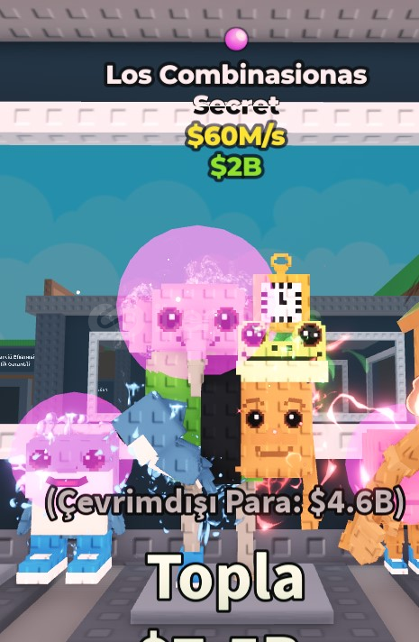 Steal a Brainrot / Los Combinasionas (60m) Steal a Brainrot / Los Combinasionas (60m)