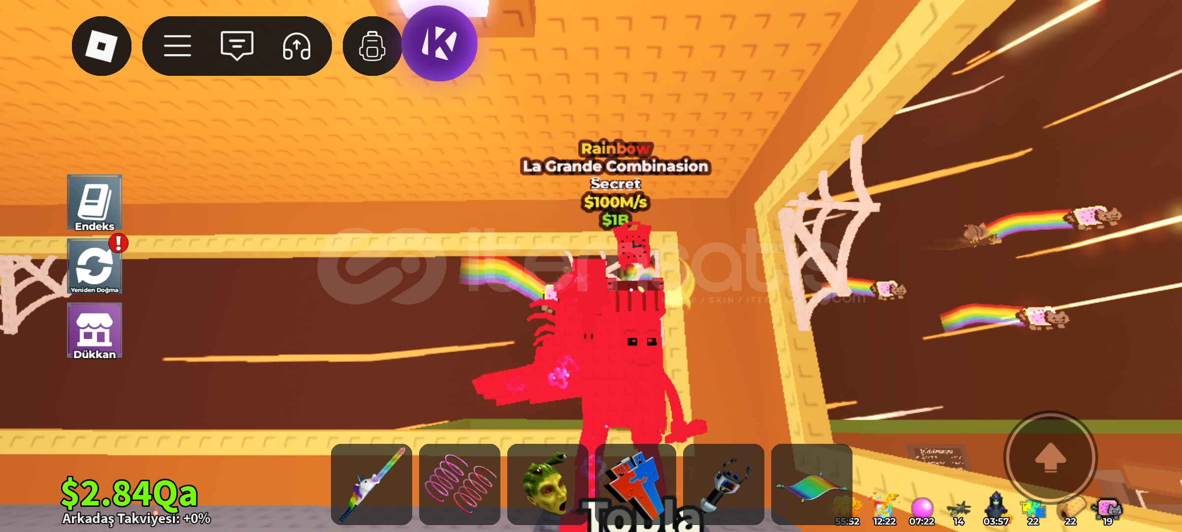 Steal A Brainrot çok ucuza Rainbow la Grande  Steal A Brainrot çok ucuza Rainbow la Grande