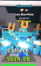 steal a brainrot diamond los burittos 72.2m\s