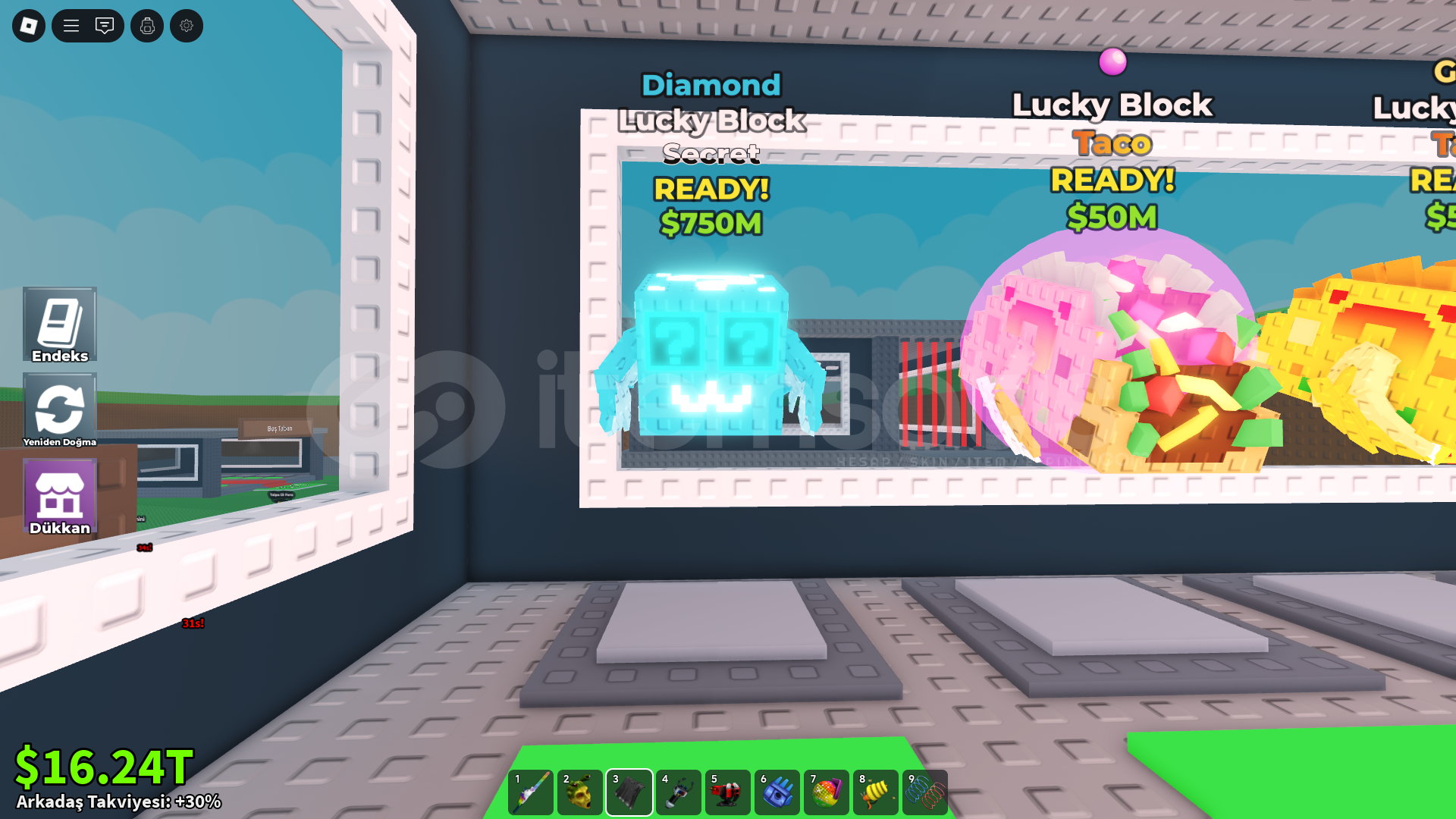 STEAL A BRAİNROT DİAMOND LUCKYBLOCK SECRET750M  STEAL A BRAİNROT DİAMOND LUCKYBLOCK SECRET750M