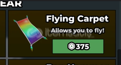 ⭐Steal A Brainrot Flying Carpet⭐