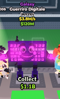 Steal A Brainrot Galaxy Guerriro Digitale Steal A Brainrot Galaxy Guerriro Digitale