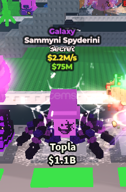 Steal A Brainrot Galaxy Sammyni Spyderini Steal A Brainrot Galaxy Sammyni Spyderini