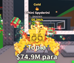 ⭐Steal A Brainrot Giftini Spyderini⭐(Gold)