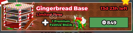 Steal a Brainrot Gingerbread Basee