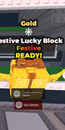 Steal a Brainrot | Gold Festive Lucky Block