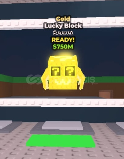 Steal a brainrot Gold Secret Lucky Block  Steal a brainrot Gold Secret Lucky Block