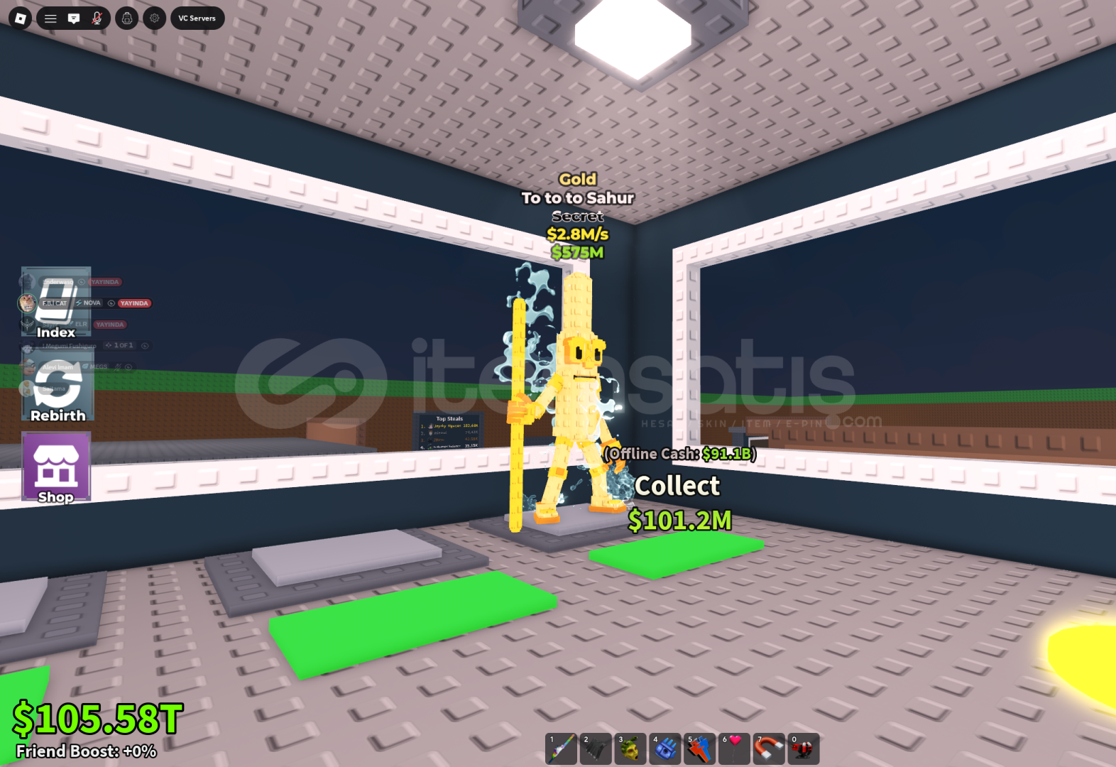 Steal A Brainrot Gold To To To Sahur  Steal A Brainrot Gold To To To Sahur