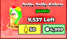 Steal a Brainrot Jolly Jolly Sahur