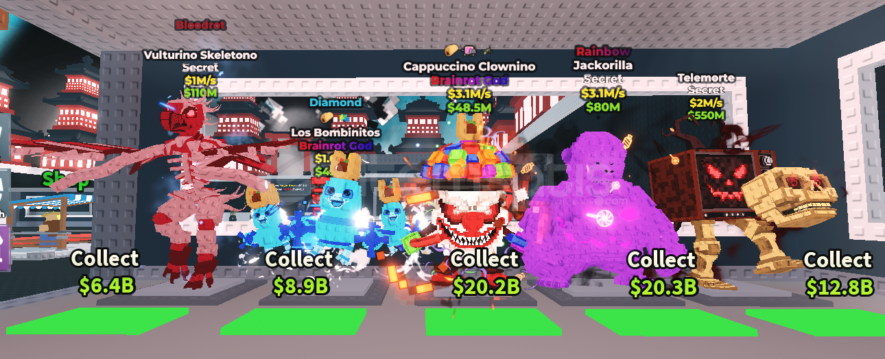 Steal A Brainrot Karısık Paket Steal A Brainrot Karısık Paket