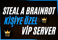 ⭐STEAL A BRAINROT KİŞİYE ÖZEL 1x VİP SERVER⭐