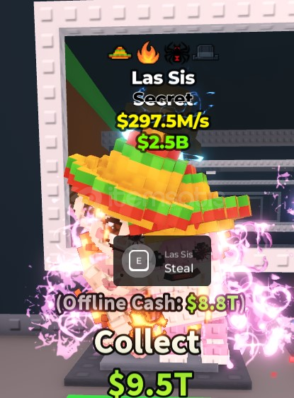 Steal a Brainrot / Las Sis (297.5m) Steal a Brainrot / Las Sis (297.5m)