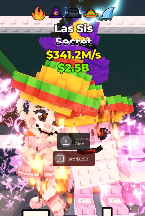 Steal a Brainrot / Las Sis (341.2m) Steal a Brainrot / Las Sis (341.2m)