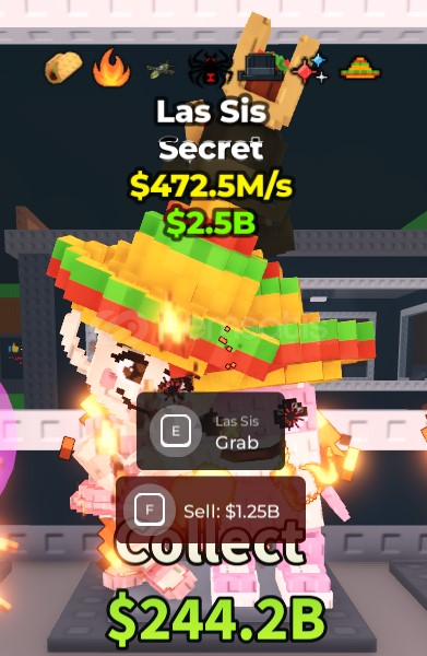 Steal a Brainrot / Las Sis (472.5m) Steal a Brainrot / Las Sis (472.5m)