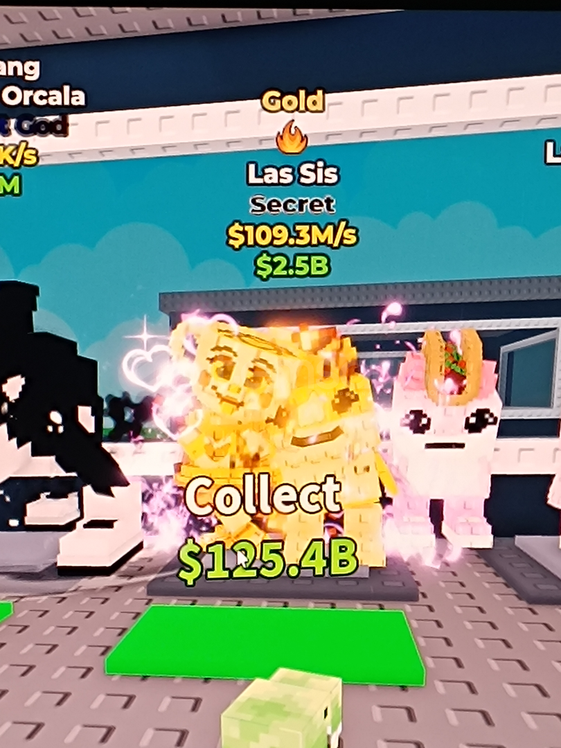 Steal a Brainrot Las Sis Gold 109M/s Steal a Brainrot Las Sis Gold 109M/s