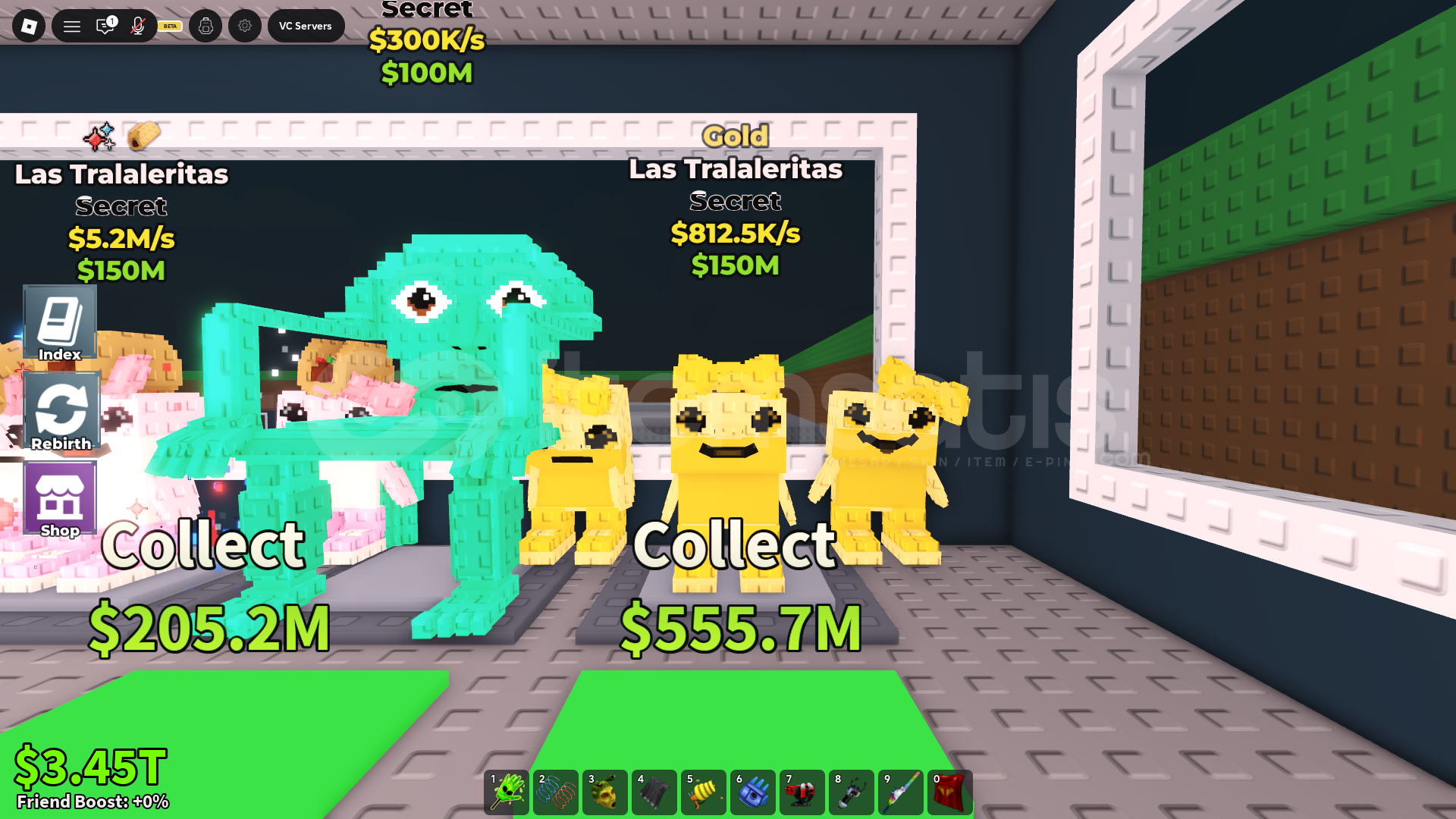 STEAL A BRAINROT LAS TRALALERITAS  STEAL A BRAINROT LAS TRALALERITAS