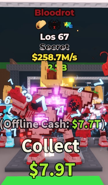 Steal a Brainrot / Los 67 (258.7m) Steal a Brainrot / Los 67 (258.7m)
