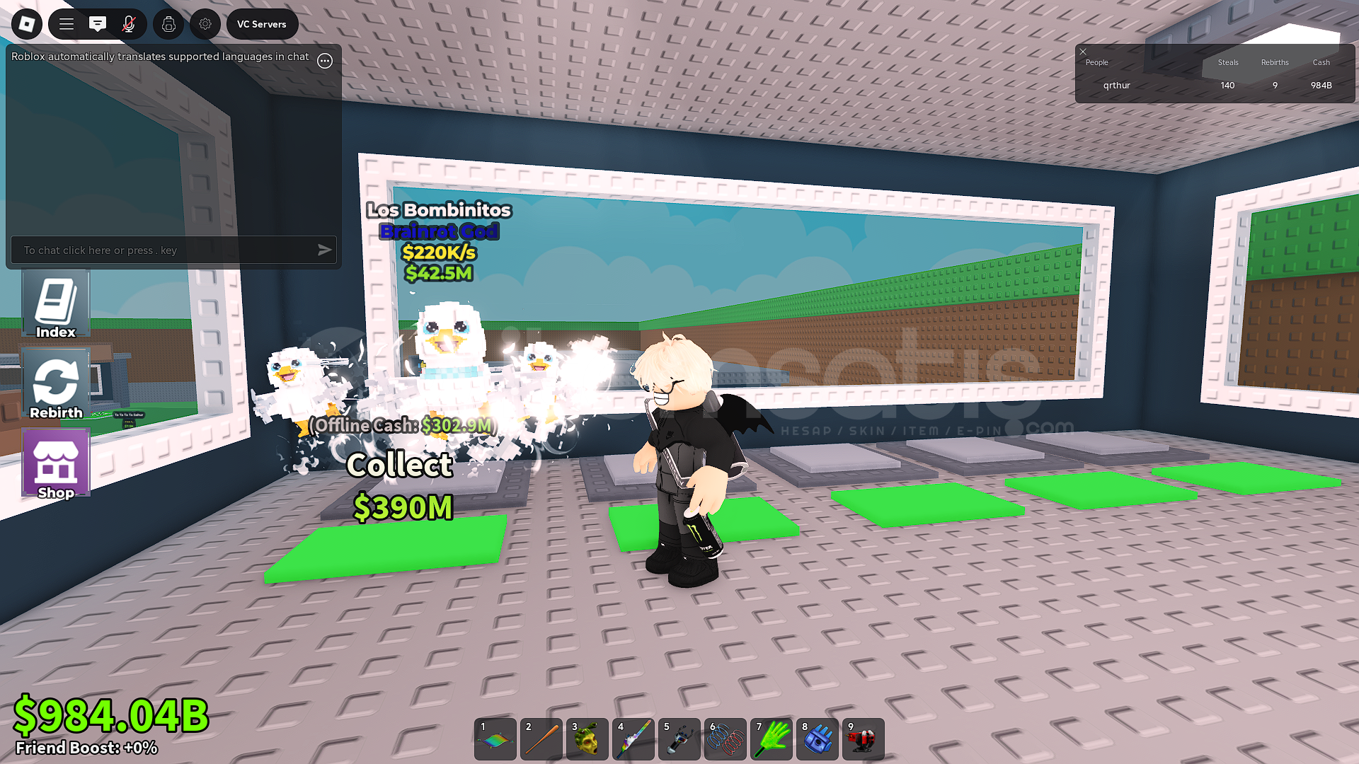 Steal a brainrot !LOS BOMBİNİTOS! Steal a brainrot !LOS BOMBİNİTOS!
