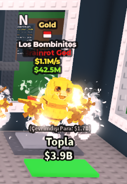 ⭐Steal a Brainrot ⭐ Los Bombinitos Gold ⭐Steal a Brainrot ⭐ Los Bombinitos Gold