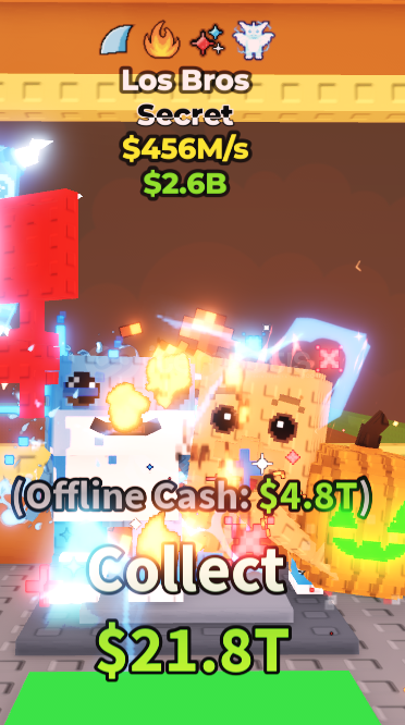 Steal a Brainrot Los Bros 456m/s  Steal a Brainrot Los Bros 456m/s