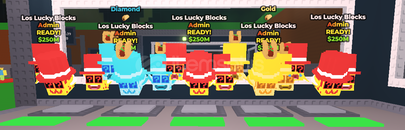Steal a Brainrot los lucky Blocks admin