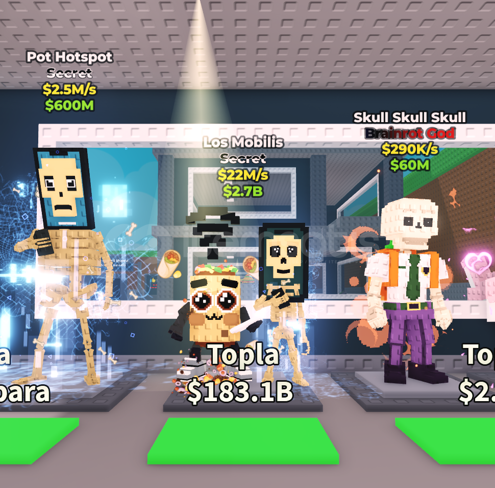 STEAL A BRAİNROT LOS MOBİLİS  STEAL A BRAİNROT LOS MOBİLİS
