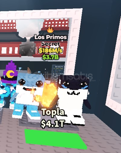 Steal a brainrot LOS PRİMOS 186M SECOND Steal a brainrot LOS PRİMOS 186M SECOND