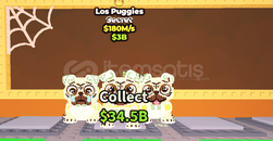 STEAL A BRAİNROT LOS PUGGİES 180M/S 