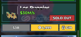 Steal a Brainrot Los Puggies