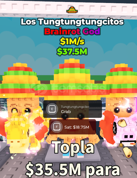 ⭐Steal a Brainrot ⭐Los Tung Tung Tung Citos 1M/s ⭐Steal a Brainrot ⭐Los Tung Tung Tung Citos 1M/s