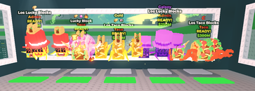 Steal A Brainrot lucky blocks, Steal A Brainrot lucky blocks,