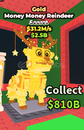 Steal a Brainrot / Gold Money Reindeer (31.2m)