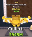 Steal a Brainrot / Nuclearo Dinossauro Steal a Brainrot / Nuclearo Dinossauro