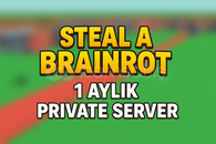 Steal A Brainrot Private server (1 aylık)