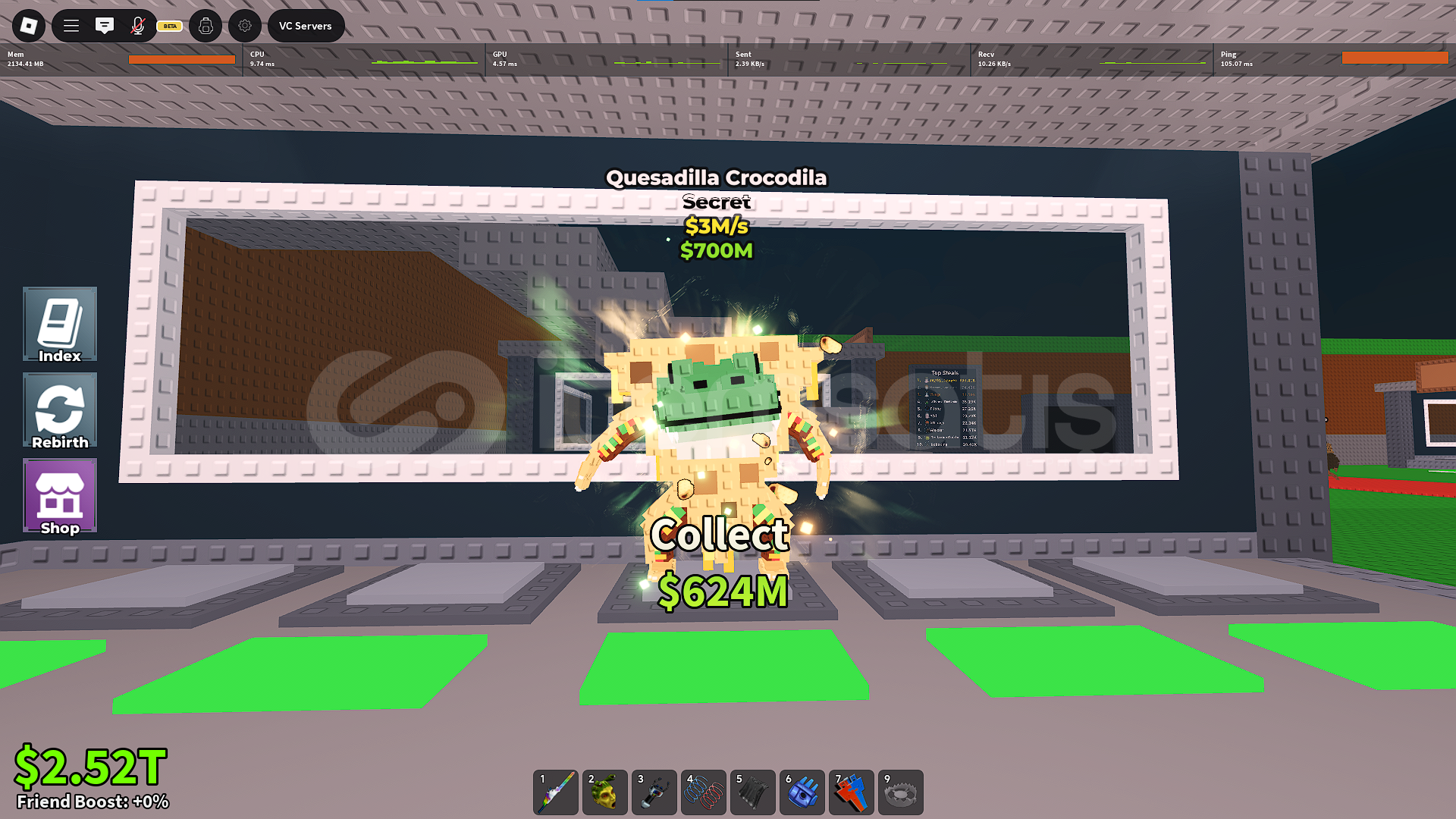 Steal a Brainrot | Quesadilla Crocodilo | 2 Adet Steal a Brainrot | Quesadilla Crocodilo | 2 Adet