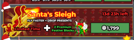 Steal a Brainrot Santa's Sleigh