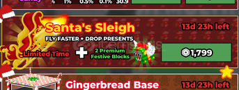 Steal a Brainrot Santa Sleigh