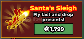 Steal A Brainrot Santas Sleigh Santa's Sleigh 