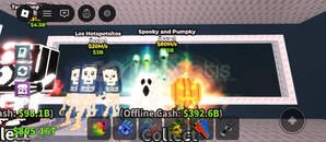 Steal a brainrot spooky and pumpkin 