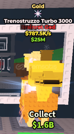 Steal a Brainrot | Trenostruzzo Turbo 3000 Steal a Brainrot | Trenostruzzo Turbo 3000